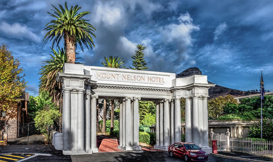 Historic Mount Nelson Hotel, Cape Town Photograph by Marcy Wielfaert