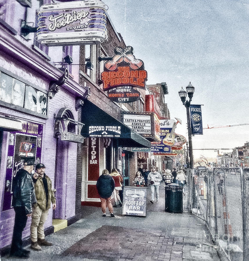 Historic Music Row, Nashville Photograph By John Valenti - Fine Art America