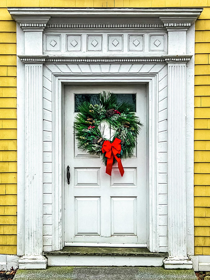 Historic New England Door Photograph by Lorri M Barry Photography - The ...