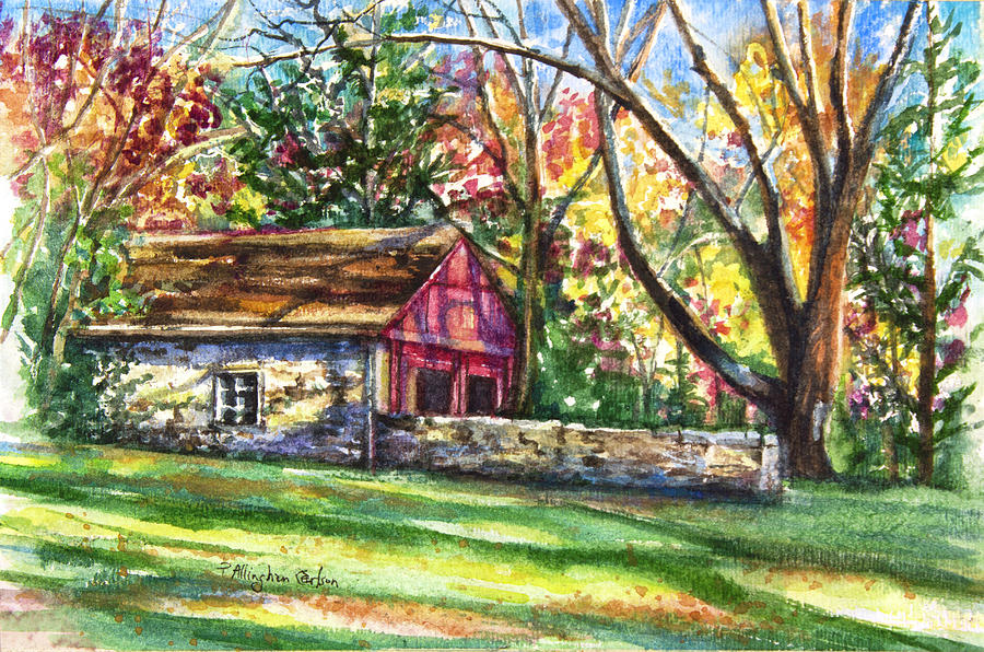 Historic Old Carrige House, Hatboro, Pa. Painting