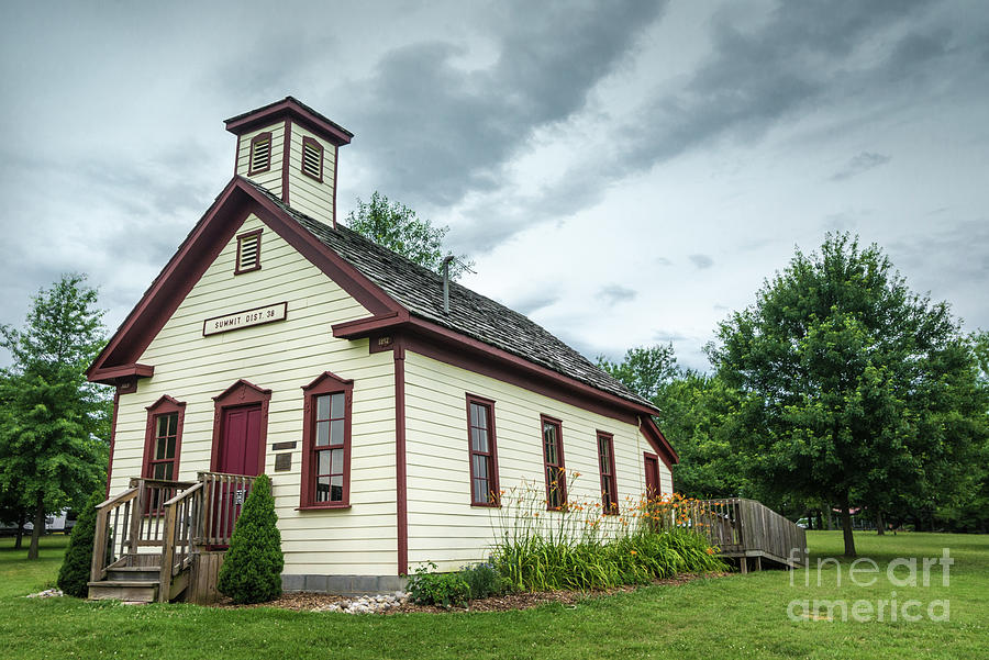 Historic One-Room Schoolhouse - Elizabethtown - Kentucky Photograph by Gary Whitton