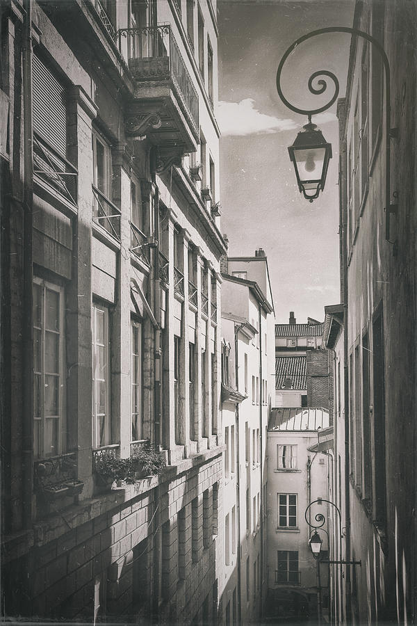 Historic Passage Thiaffait Lyon France Vintage Photograph