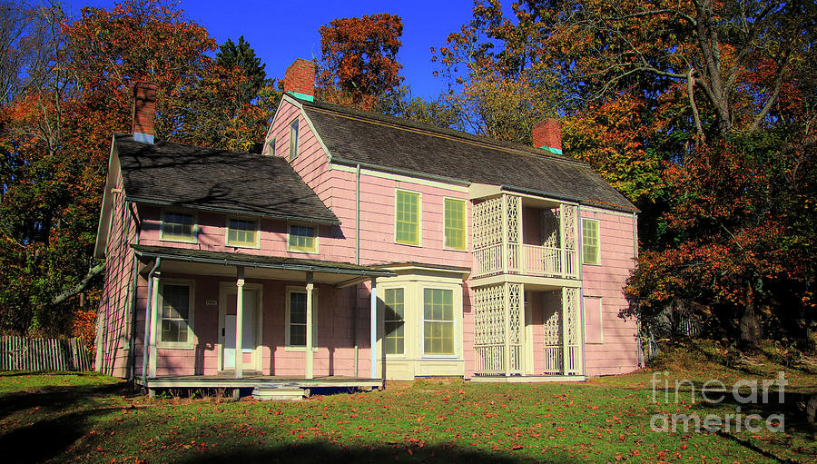 Historic Pink House Photograph by Karen Silvestri