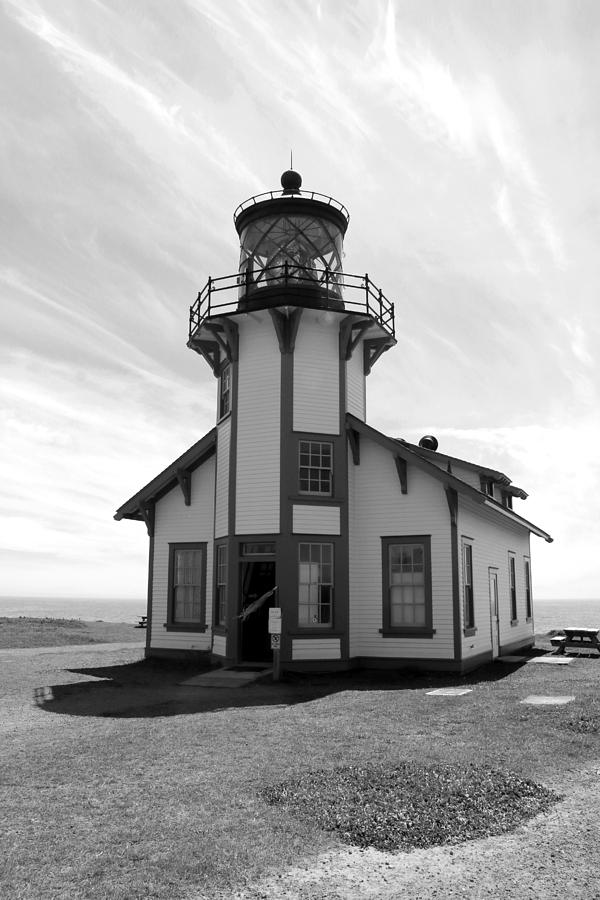 Historic Point Cabrillo Lighthouse Photograph by Art Block Collections