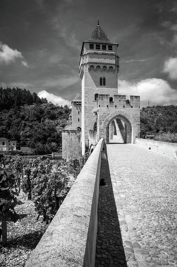 Historic Pont Valentre fortified bridge Photograph by Seeables Visual Arts