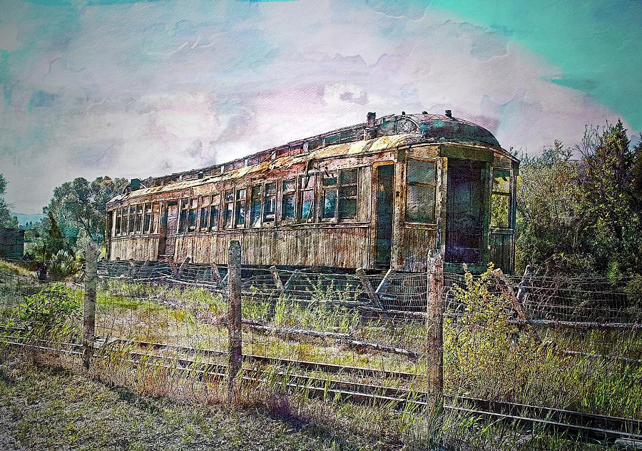 Historic Rail Car Photograph by Marty Koch