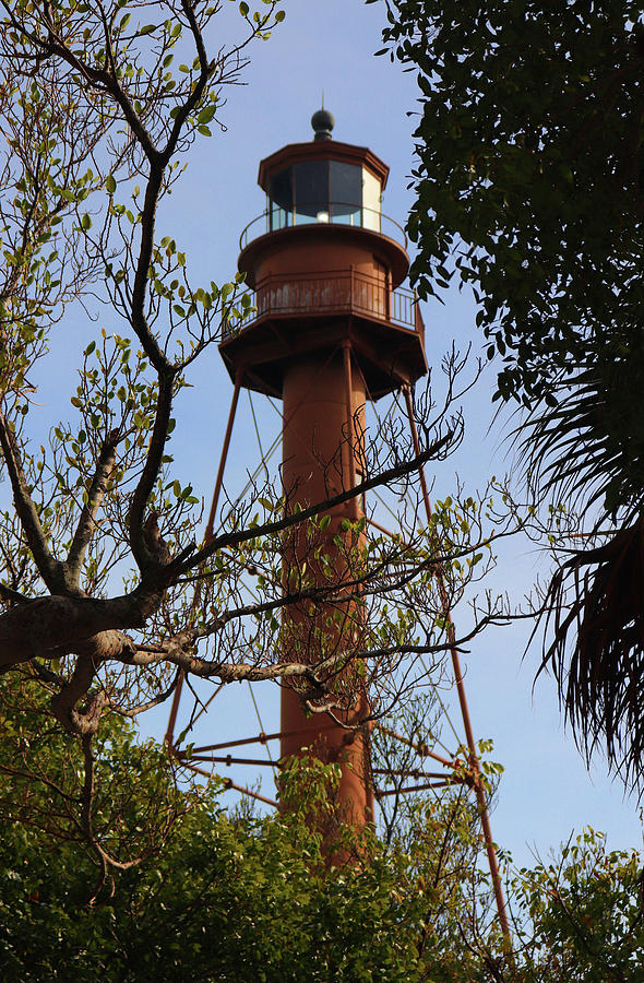 Historic Sanibel Island Light Photograph by David T Wilkinson