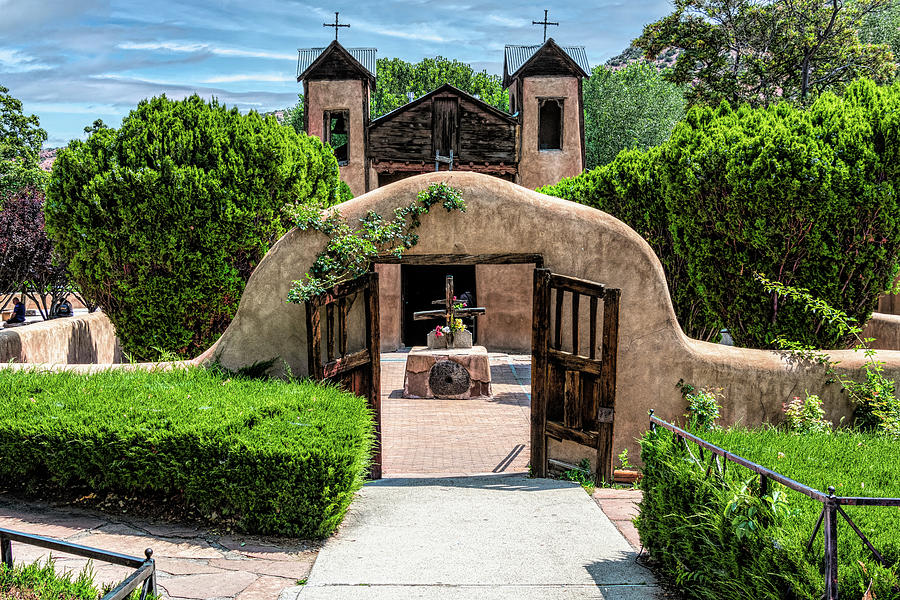 Historic Santuario De Chimayo In New Mexico Photograph