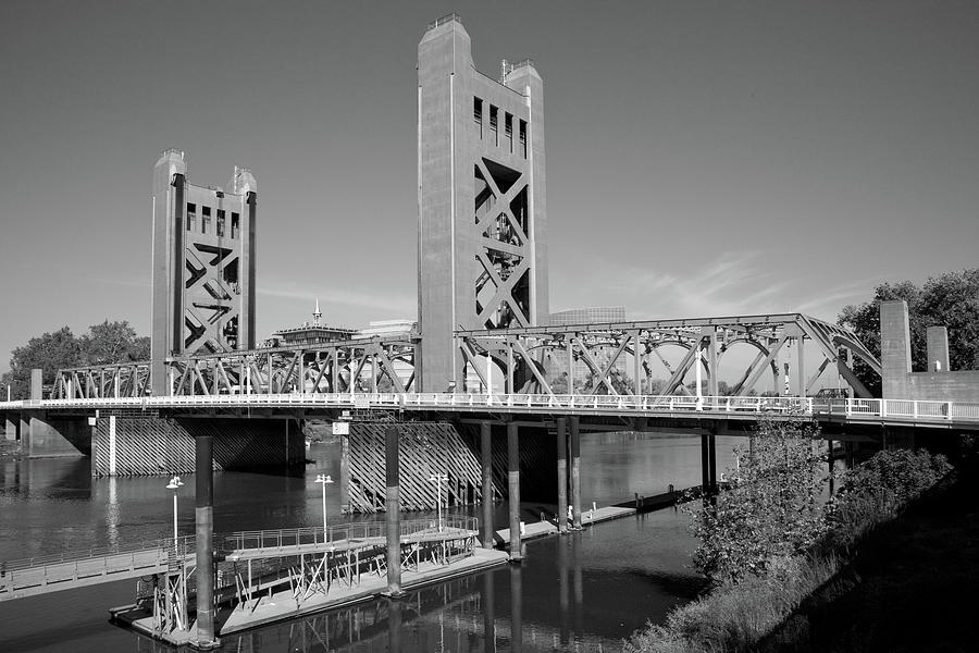 Historic Tower Bridge Sacramento California Photograph by Carol ...