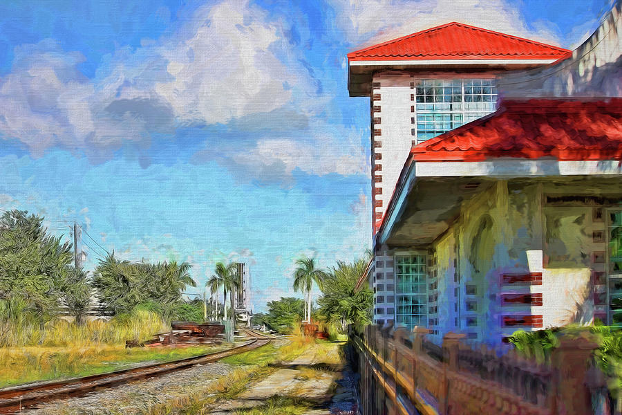 Historic Train Depot  Photograph by HH Photography of Florida