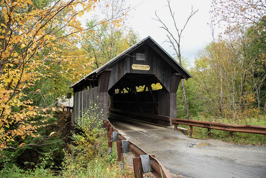 Historic Warren Covered Bridge Photograph by Lea Rhea Photography