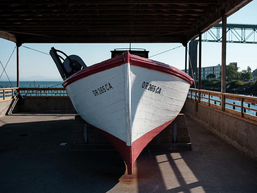 Astoria Photograph - Historical Boat In Astoria Oregon by Doug Ash
