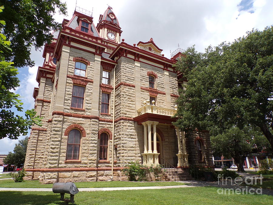 Historical Caldwell County Courthouse thirty one Photograph by Joney