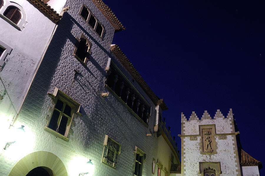 historical center Sitges, Barcelona province, Photograph by Curtoicurto