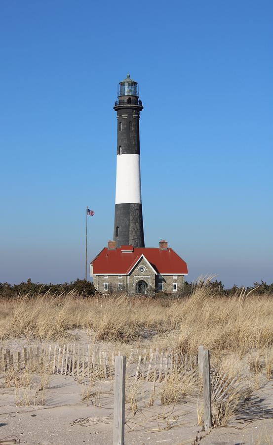 Historical Fire Island Lighthouse Photograph