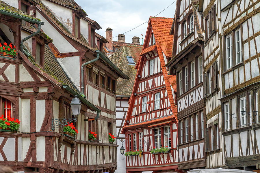 Historical houses in Petite France, Strasbourg Photograph by Elenarts - Elena Duvernay photo