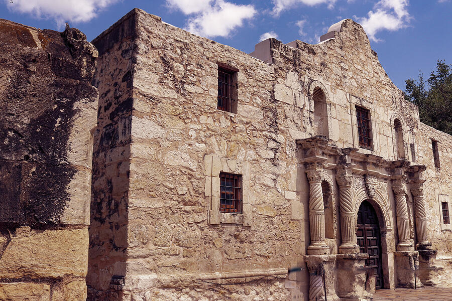 Historical Sentinel - Side View of San Antonios Alamo Photograph by Brigitte Blanchette Thompson Historical Sentinel - Side View of San Antonios Alamo Photograph by Brigitte Blanchette Thompson