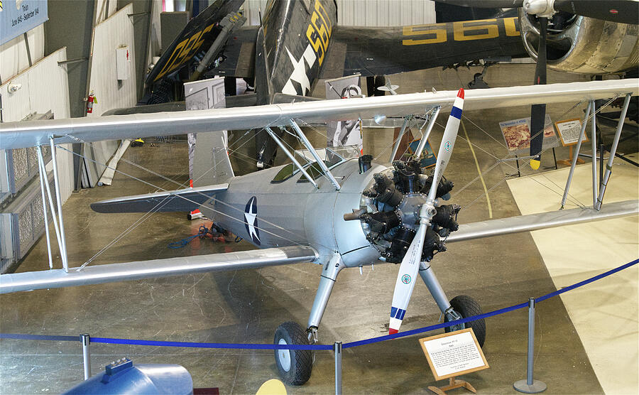 Historical - WW2 - USA - Boeing PT-17 Stearman Trainer 01 Photograph by ...