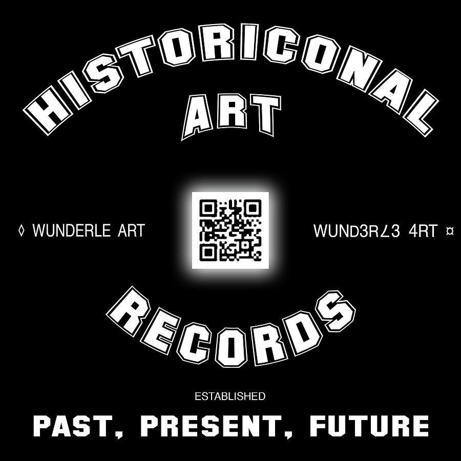 Historiconal Art Records Logo Digital Art by Wunderle