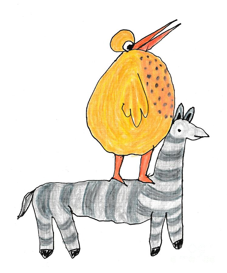 Hitchhiker Drawing by Robens Napolitan Tom Kramer Fine Art America