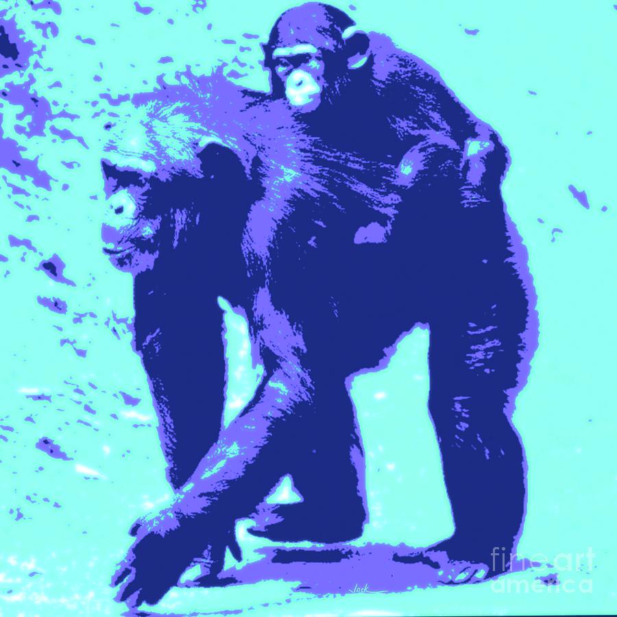 Animals Painting - Hitching a Ride by Jack Bunds Animals Painting - Hitching a Ride by Jack Bunds