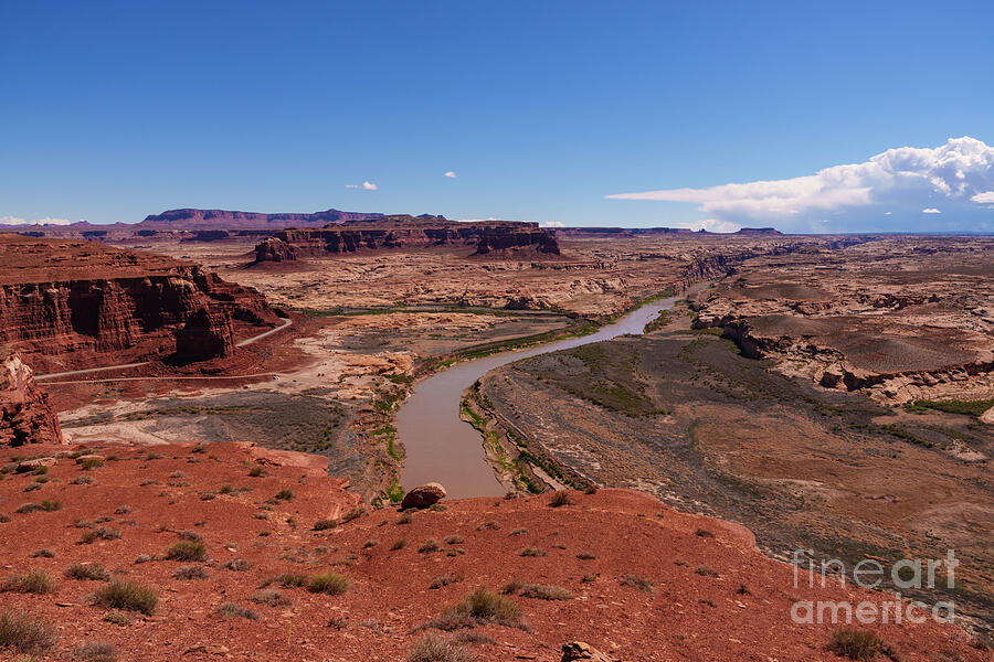 Hite Ledge View Of Colorado River Photograph by Jennifer White