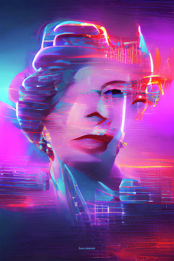 Hm Queen Elizabeth II Digital Art