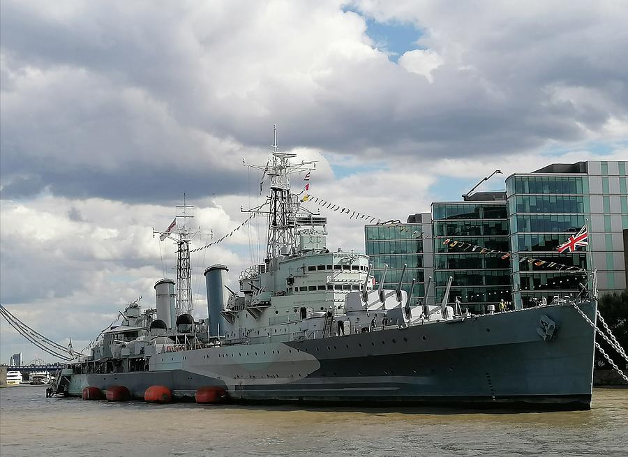 H.M.S Belfast Photograph by Russell Smith - Fine Art America