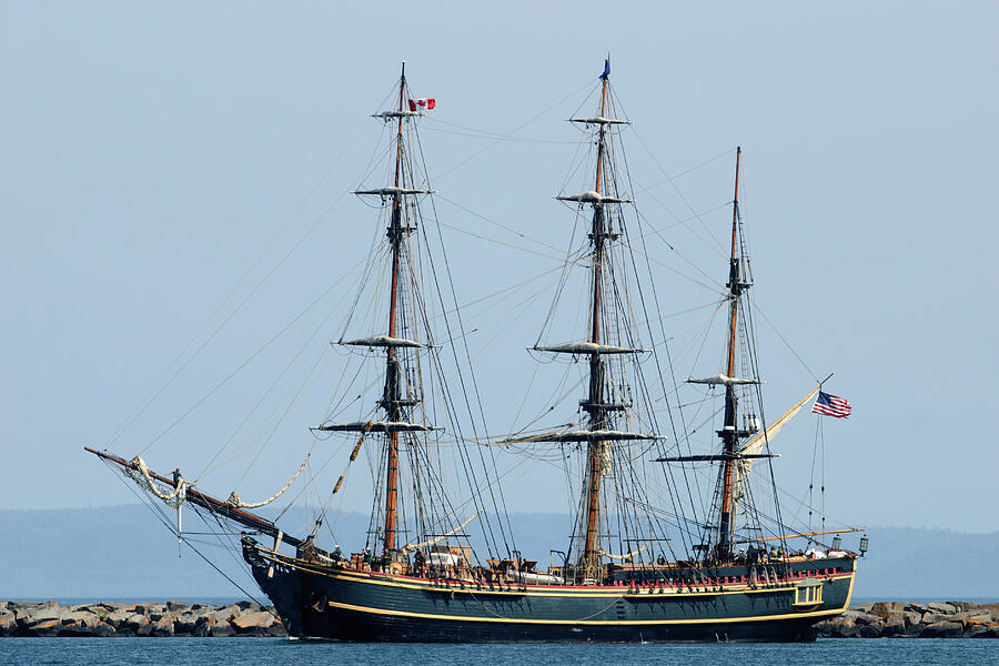 HMS Bounty Photograph by Jan Luit - Fine Art America