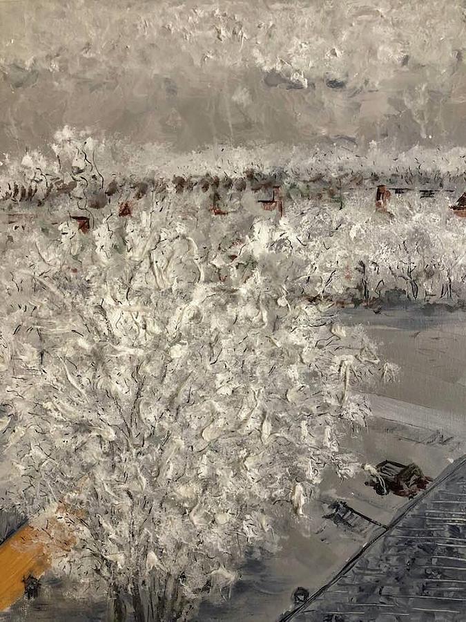 Hoarfrost Painting by Bethany Beeler