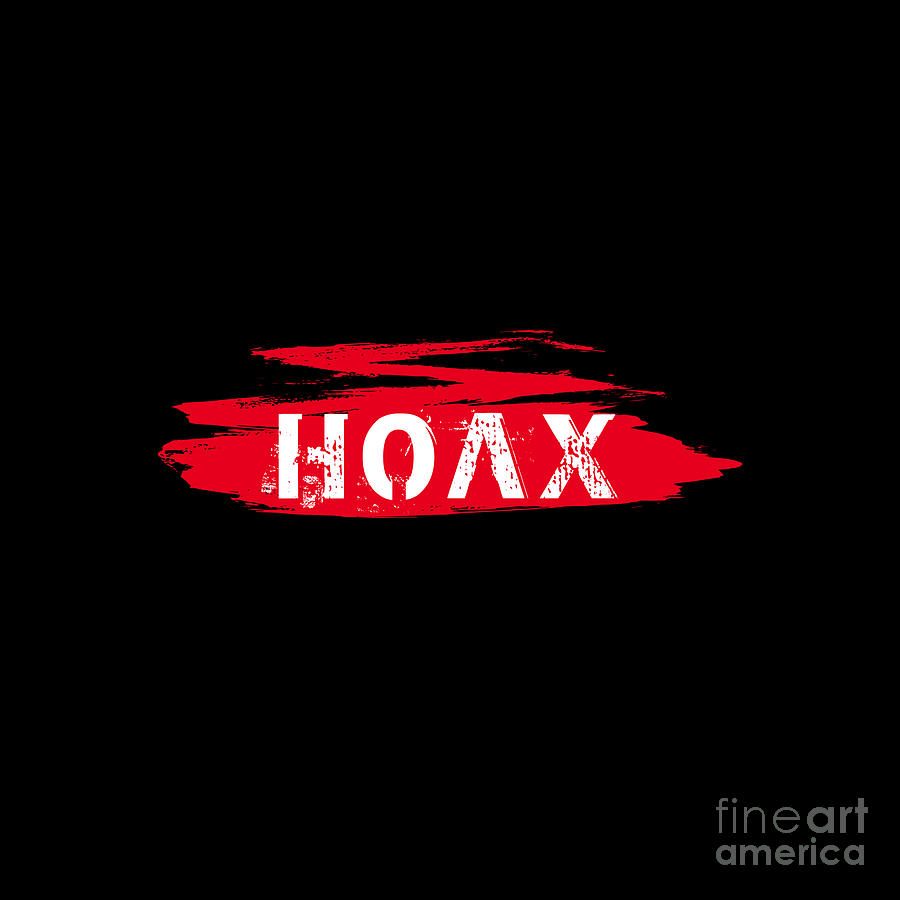 Hoax Grunge Digital Art by Leah McPhail
