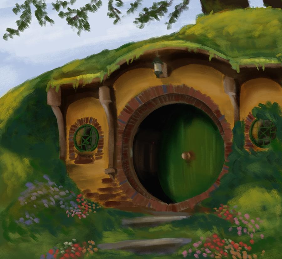 Hobbit hole Digital Art by Madison Mackiw - Fine Art America