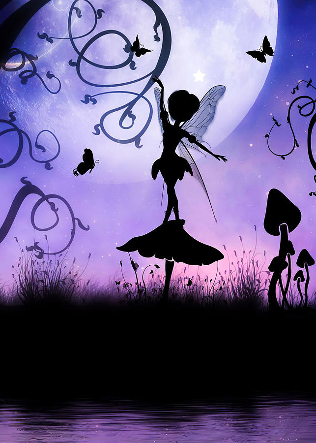 Hobby Dancing Dancing Fairy Digital Art by Towery Hill | Pixels