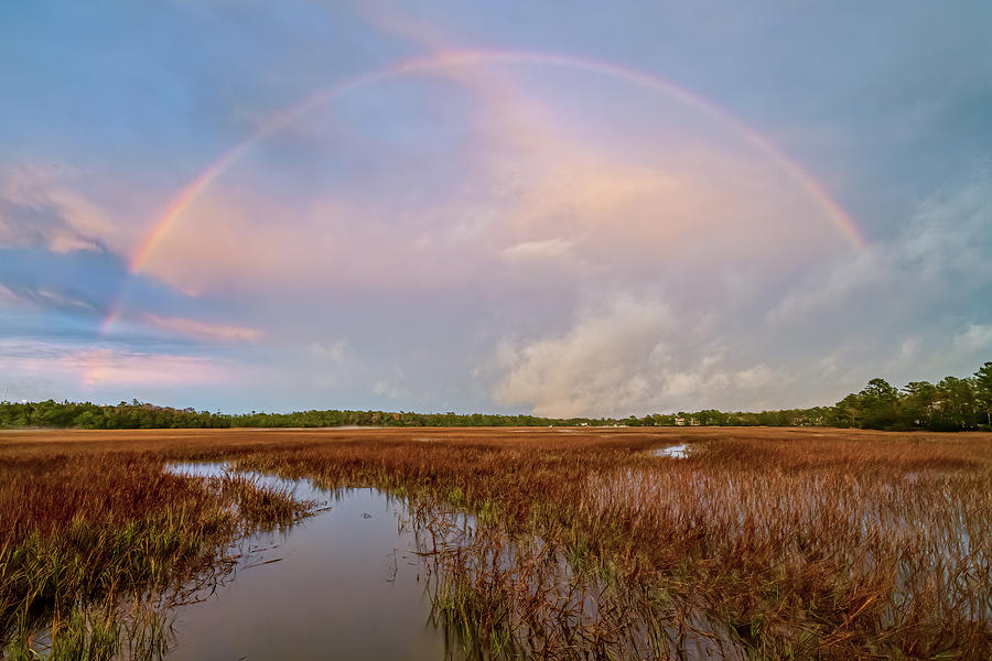 Hobcaw Rainbow Photograph by Jim Miller