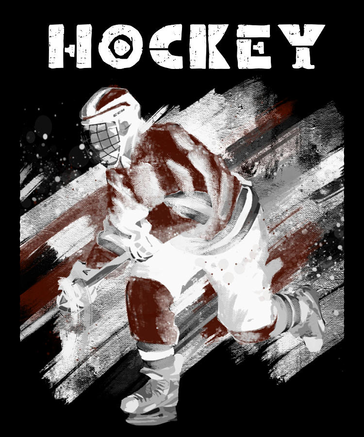 Hockey Digital Art - Hockey by Art Lounge Design
