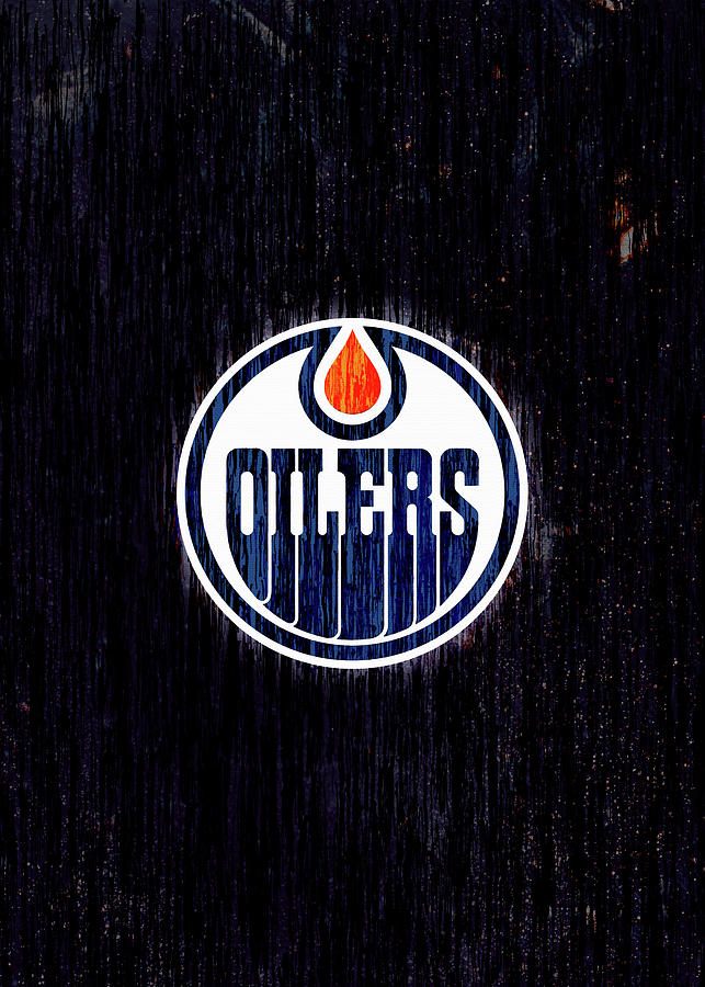 Hockey Edmonton Oilers Drawing by Leith Huber Fine Art America