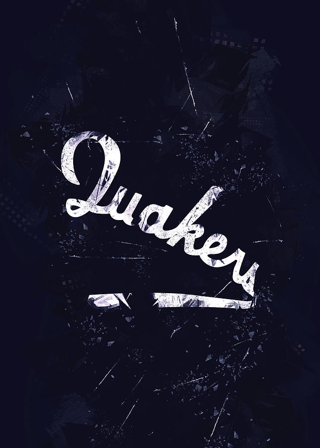 Hockey Vintage Philadelphia Quakers by Leith Huber