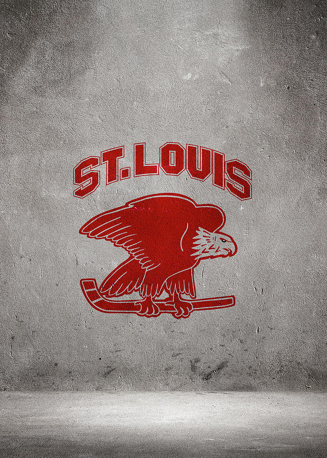 Hockey Metal Art St. Louis Eagles Drawing by Leith Huber - Pixels