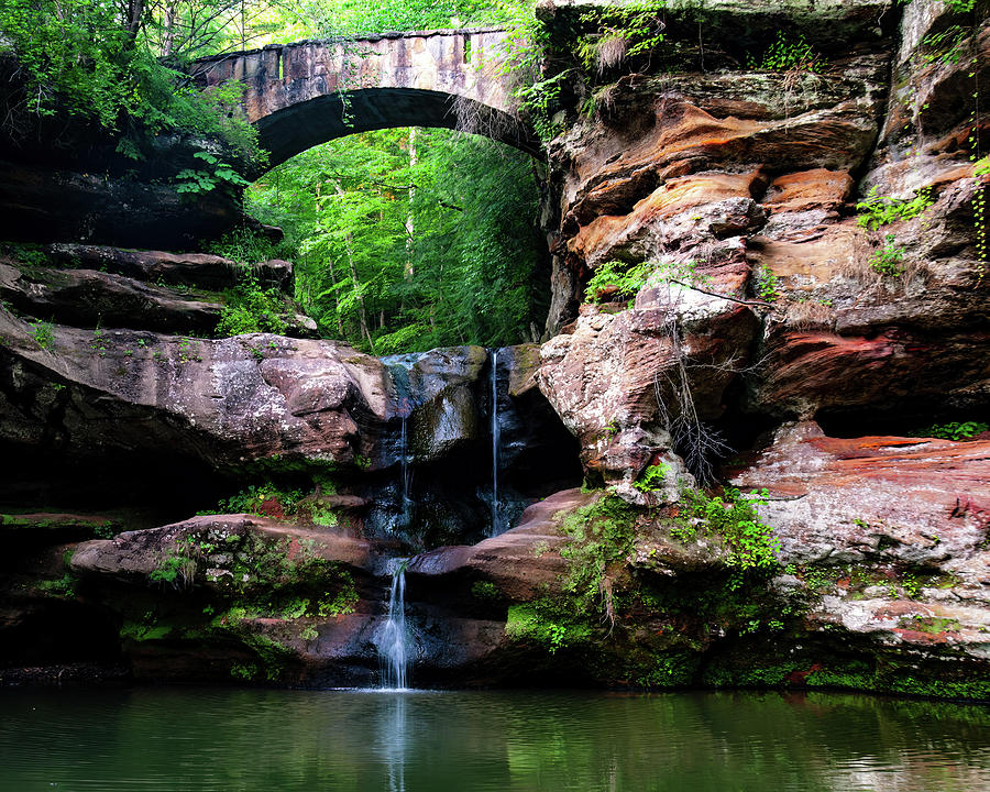 Hocking Hills Waterfall 1 Photograph by Flees Photos