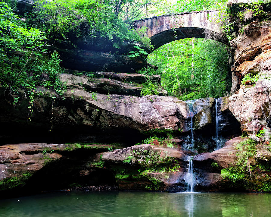 Hocking Hills Waterfall 2 Photograph by Flees Photos