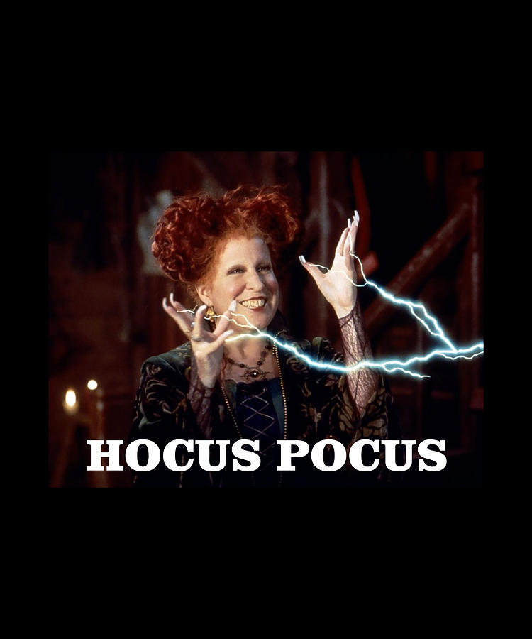 Hocus Pocus Bette Digital Art by Alen Yoga - Fine Art America