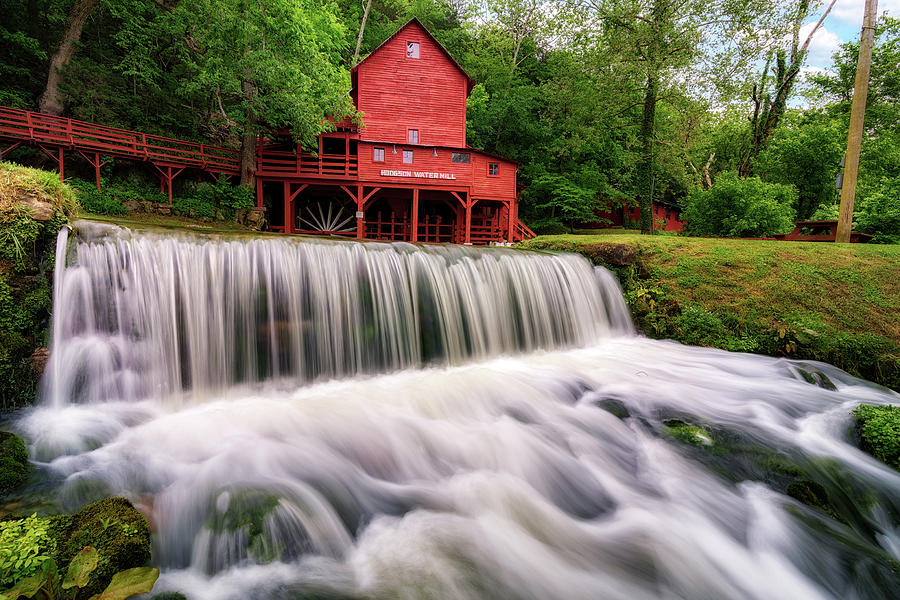 Waterfall Photograph - Hodgson Water Mill by Rick Berk