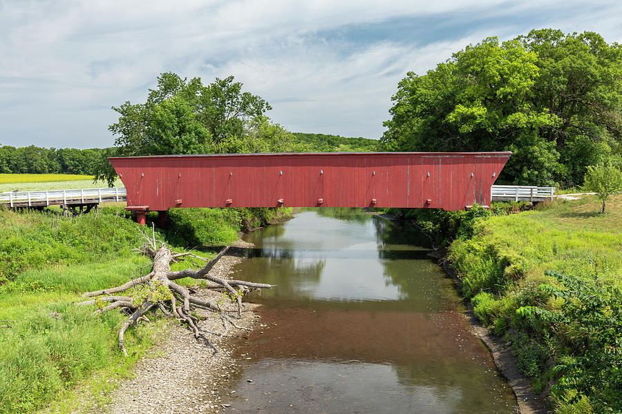 Hogback Covered Bridge 3 Photograph by John Brueske - Fine Art America