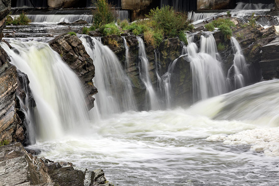 Hogs Back Falls on the Rideau River Photograph by Michael Russell