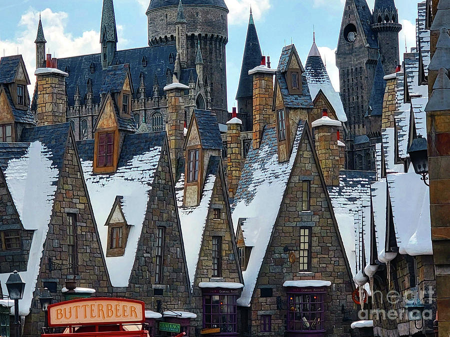 Hogsmeade architecture  Photograph by David Lee Thompson