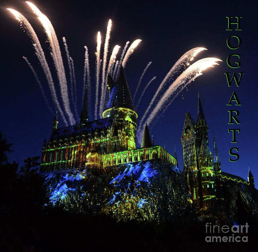 Hogwarts Castle Poster A Mixed Media