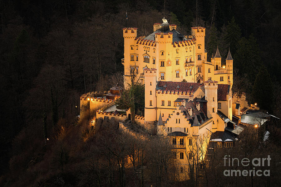 Hohenschwangau Castle, Southern Germany Photograph by Henk Meijer Photography