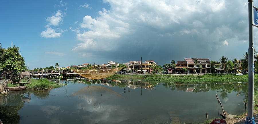 Hoi An River Panorama Photograph