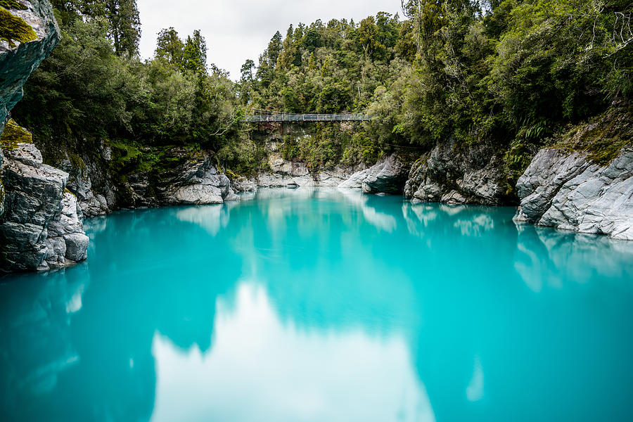 Hokitika Gorge, New Zealand Photograph by Ian.CuiYi