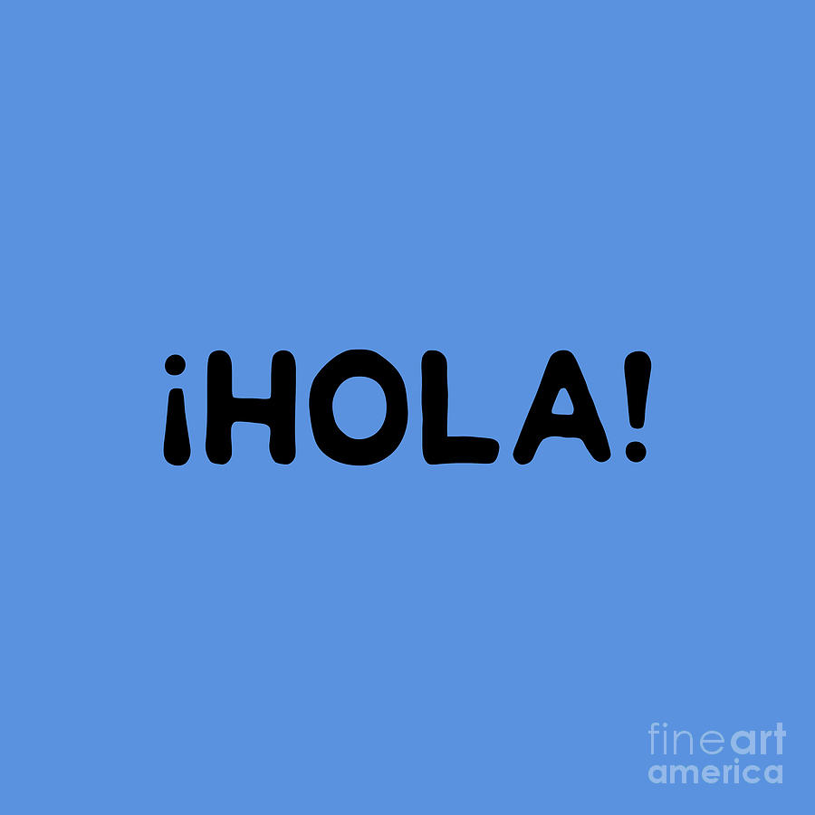 Hola Drawing by Yuliana Hassanah - Pixels